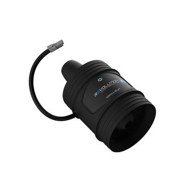 Chillout Systems Revolution 3-Inch Blower angled view highlighting reinforced housing
